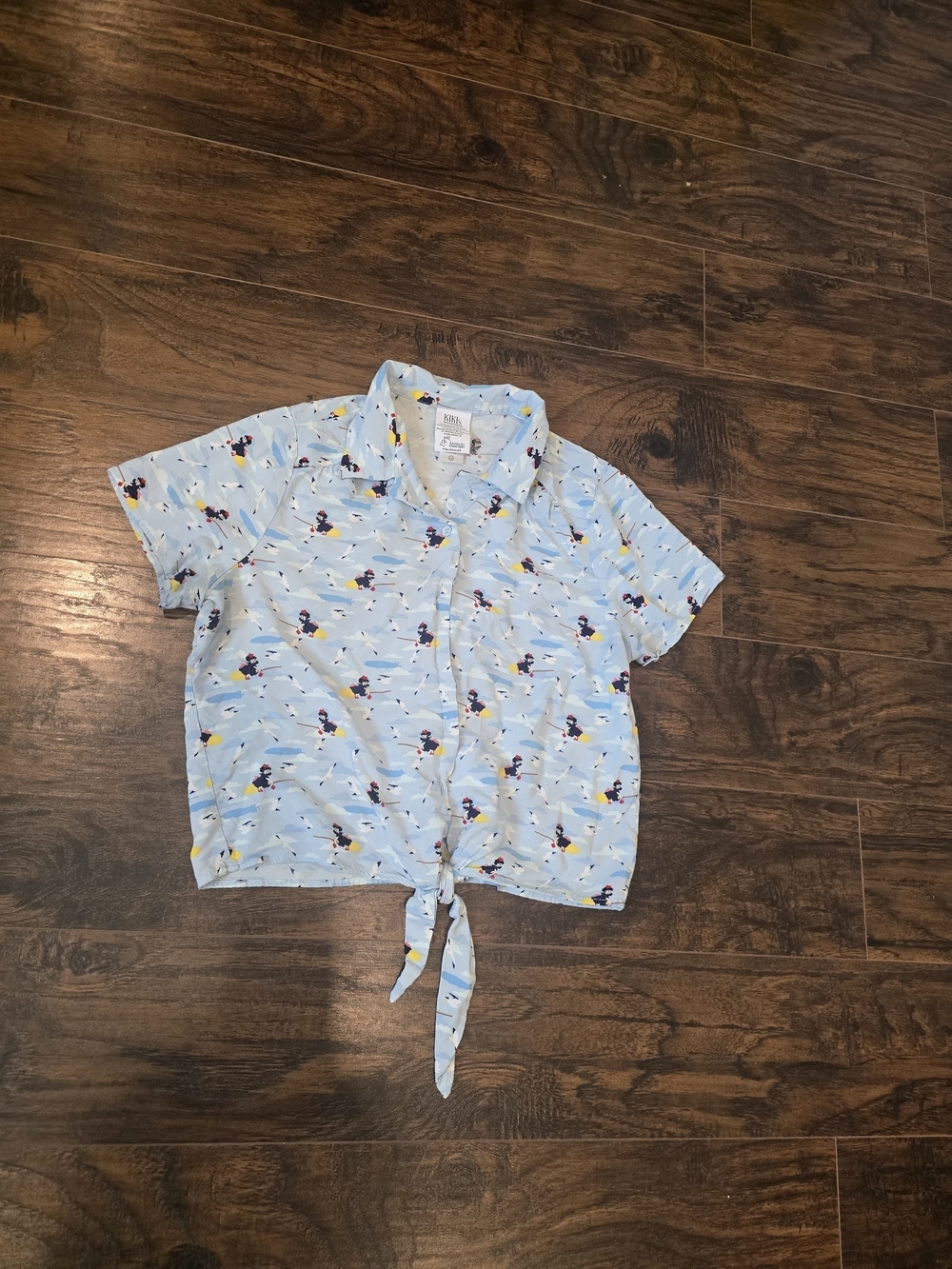 Her Universe | Studio Ghibli Kiki's Delivery Service Tie-front Blouse Large
